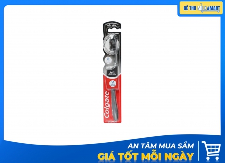 Bàn Chải Đánh Răng Colgate 360 Charcoal Spiral Xoắn Kép