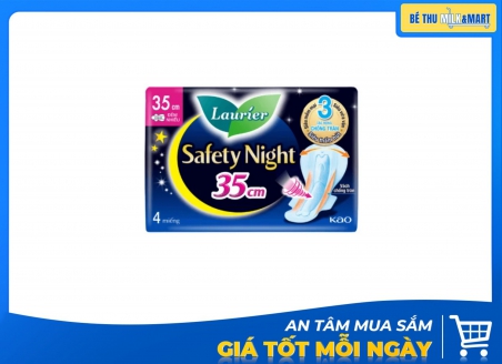 Băng Vệ Sinh Ban Đêm Laurier 35cm 4 Miếng