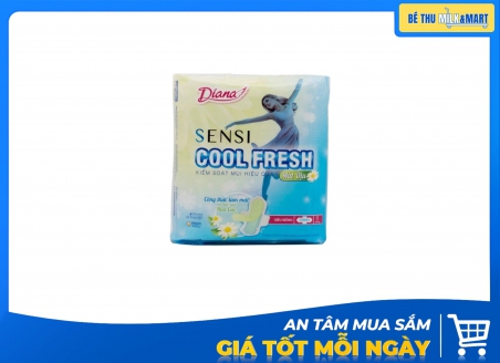 Băng Vệ Sinh Ban Ngày Diana Cool Fresh 8 Miếng