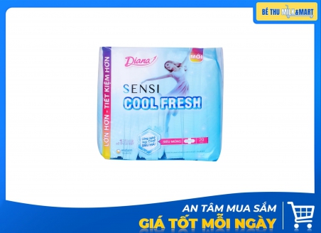 Băng Vệ Sinh Ban Ngày Diana Sensi Cool Fresh 20 Miếng