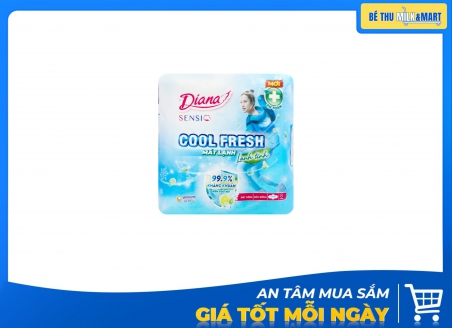 Băng Vệ Sinh Ban Ngày Diana Sensi Cool Fresh 8 Miếng