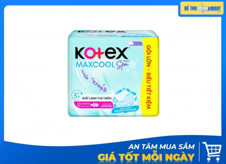 Băng Vệ Sinh Ban Ngày Kotex Max Cool French Spa 20 Miếng