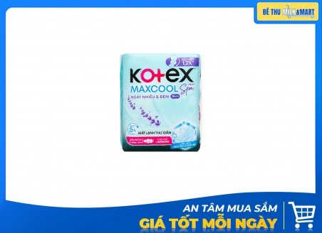 Băng Vệ Sinh Ban Ngày Kotex Max Cool French Spa Ngày và Đêm 8 Miếng