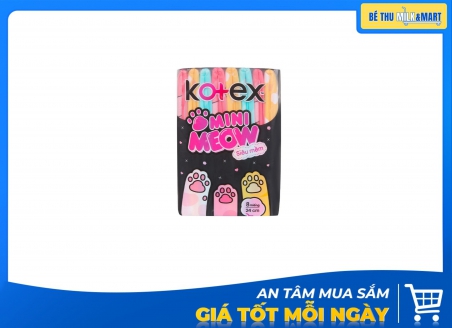Băng Vệ Sinh Ban Ngày Kotex Mini Meow 8 Miếng