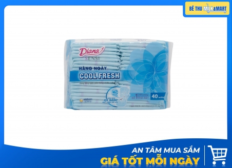 Băng Vệ Sinh Hàng Ngày Diana Sensi Cool 40 Miếng