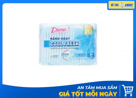 Băng Vệ Sinh Hàng Ngày Diana Sensi Cool Fresh 20 Miếng