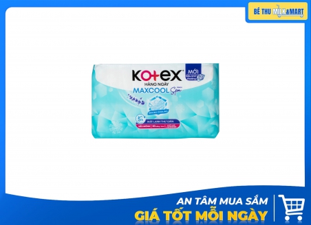 Băng Vệ Sinh Hàng Ngày Kotex Maxcool French Spa 20 Miếng
