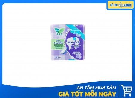 Băng Vệ Sinh Hàng Ngày Laurier Active Fit Không Hương 20 Miếng