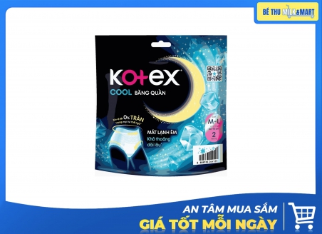 Băng Vệ Sinh Quần Kotex Cool M/L 2 Miếng