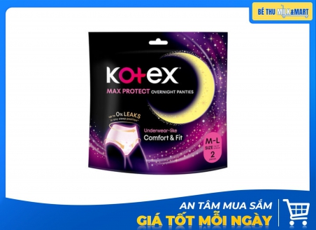 Băng Vệ Sinh Quần Kotex Max Protect M/L 2 Miếng