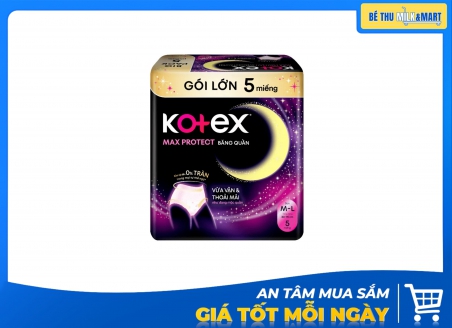 Băng Vệ Sinh Quần Kotex Max Protect M/L 5 Miếng