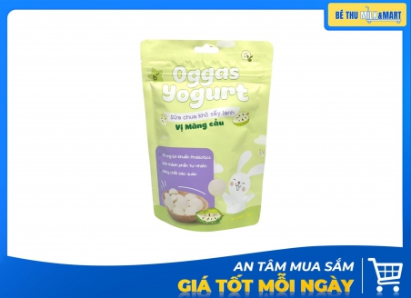 Bánh Ăn Dặm Sữa Chua Khô Sấy Lạnh Oggas Mãng Cầu 18g