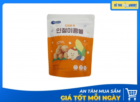 Bánh Bỏng Bi Ăn Dặm Bebecook Vị Đậu 25g