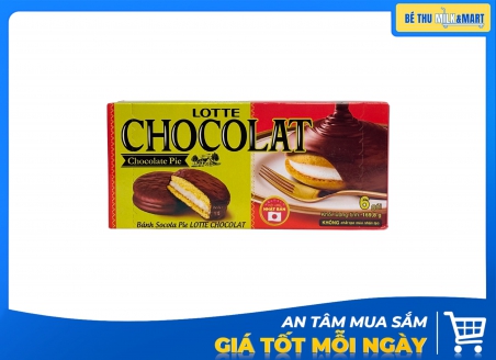 Bánh Bông Lan Bouchee Lotte Chocolat Socola 169.8g