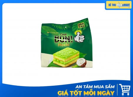 Bánh Bông Lan C'est Mochi Cốm Dừa 5P