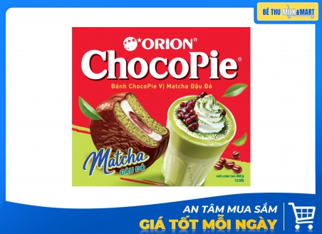 Bánh Bông Lan ChocoPie Matcha 360g