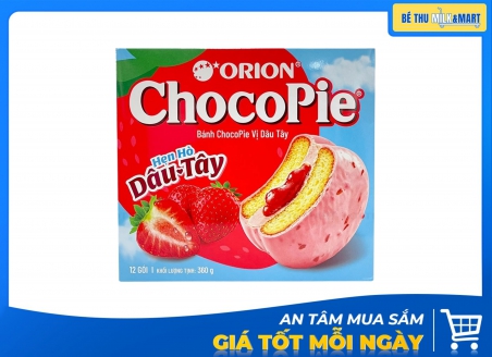 Bánh Bông Lan ChocoPie Strawberry