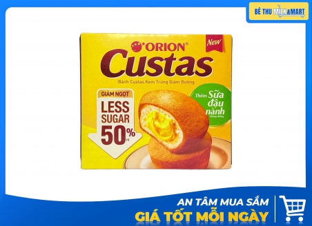 Bánh Bông Lan Custas Ít Đường