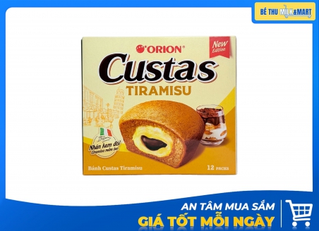 Bánh Bông Lan Custas Tiramisu 281,4g