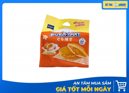 Bánh Bông Lan Dorayaki Chà Bông Xốt Trứng Muối 150g