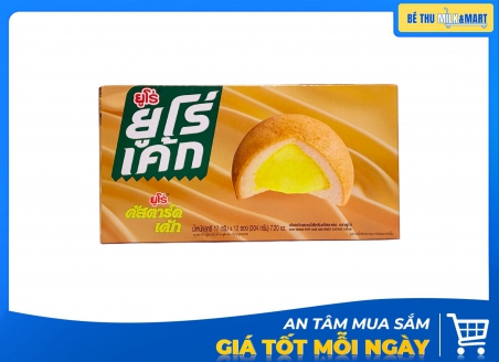 Bánh Bông Lan Euro Custard Cake 204g