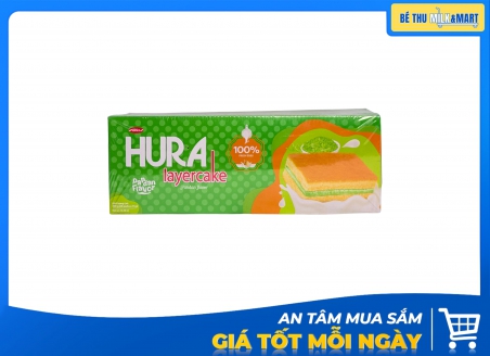 Bánh Bông Lan Hura Layer Cake Cốm 300g