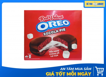 Bánh Bông Lan Oreo Pie Red Velvet 336g
