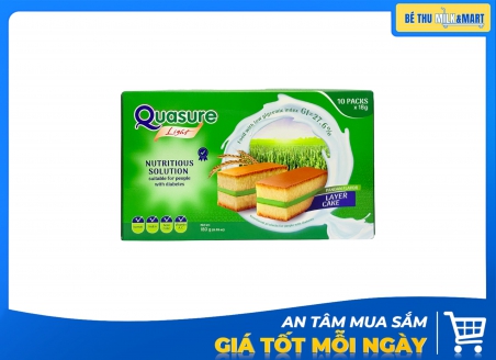 Bánh Bông Lan Quasure Light Layercake Cốm 180g