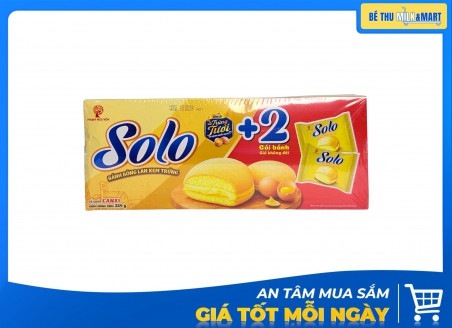 Bánh Bông Lan Solo Kem Bơ Sữa 288g