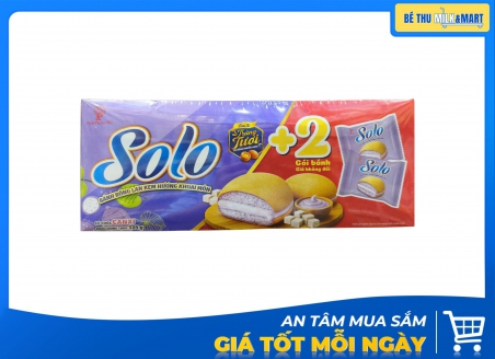 Bánh Bông Lan Solo Kem Khoai Môn 288g