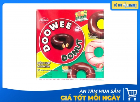 Bánh Donut Dowee Hỗn Hợp 470g
