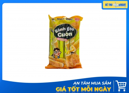 Bánh Gạo Cuộn Want Want Vị Phô Mai 170g