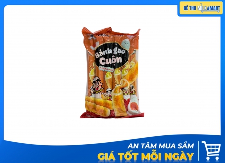 Bánh Gạo Cuộn Want Want Vị Trứng Muối 170g