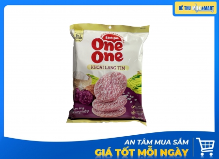 Bánh Gạo One One Khoai Lang Tím 100g