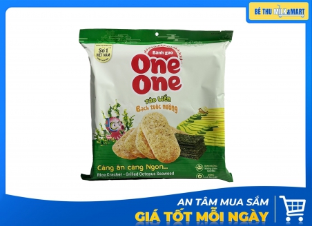 Bánh Gạo One One Tảo Biển Bạch Tuộc Nướng 155g