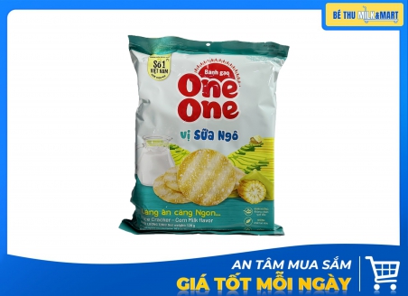 Bánh Gạo One One Vị Sữa Ngô 120g
