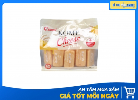 Bánh Gạo Sữa Kome Vị Phô Mai 210g