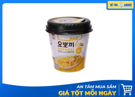 Bánh Gạo Yopokki Hàn Quốc Xốt Bơ Hành 120g