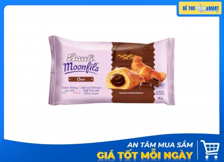 Bánh Mì Bauli Moonfils Socola 45g