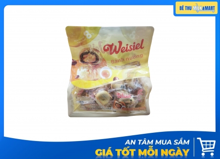 Bánh Nướng Weisiqi Nhân Trứng Muối 400g