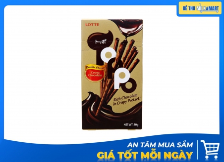 Bánh Que Toppo Cacao Socola 40g