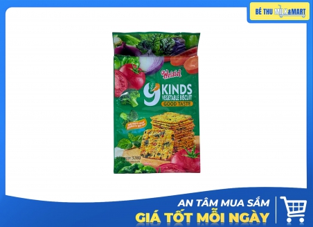 Bánh Quy 9 Loại Rau Củ Weisiel Rau Củ 328g