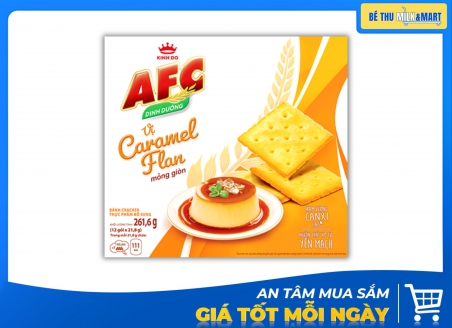 Bánh Quy AFC Caramel Flan 261.6g