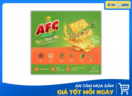 Bánh Quy AFC Hạt Thảo Mộc 261.6g