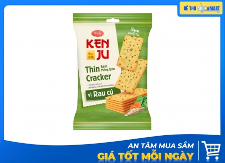 Bánh Quy Kenju Rau Củ 192g
