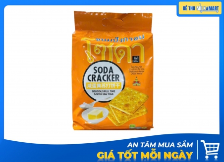 Bánh Quy Mặn Ăn Kiêng Soda Cam 400g