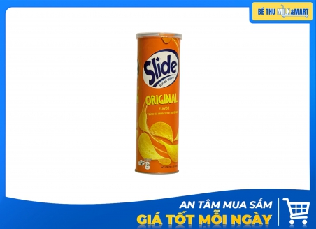 Bánh Snack Ống Slide Nguyên Bản 90g