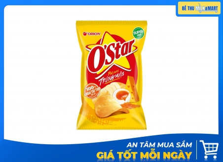 Bánh Snack Ostar Phô Mai Trứng Muối 56g