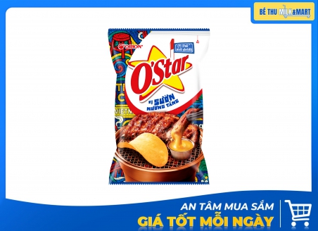 Bánh Snack Ostar Sườn BBQ 52g