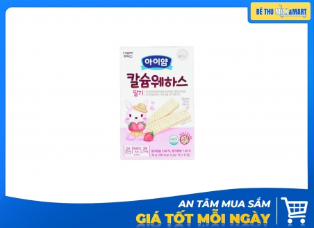 Bánh Xốp Ăn Dặm Ayiyum Ildong Dâu 36g